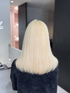 韓国風ハイトーン White Blonde 