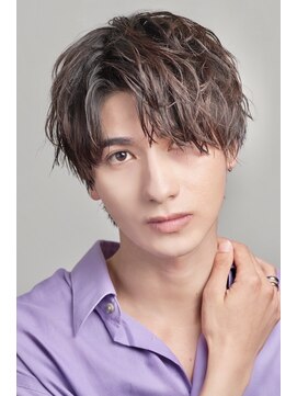 ジーニー 本厚木(Genie) サーフカール/刈り上げセンターパート/波巻きツイストスパイラル