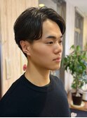 仙台毛流れセンターパートニュアンスパーマ
