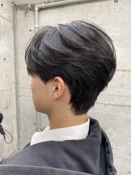 サイン メンズ 渋谷(SIGN men's) フェザーパーマ/ニュアンスパーマ/センターパート/カルマヘア