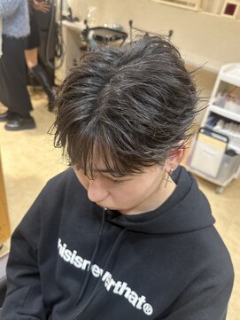 グラマラス GLAMOROUS シースルーフェザーパーマ