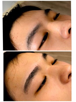 シュンギクヘアステイション(SHUNGIQ=HAIR STATION)の写真/【新潟/メンズ】カットだけで終わらせない。眉毛など身だしなみをトータルで整えるメンズ専門サロン