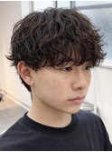 シャドウパーマ/アクティブショート/ニュアンスパーマ/千葉駅/関