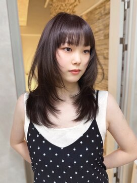 ウィクシーミミ 栄矢場町店(wixy mimi) 【SEITO】似合わせワンホンスタイル×透明感カラー