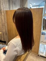 エヌアンドエー せんげん台店(N&A) 髪質改善カラーで叶える艶感ストレートロング