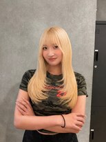 ザザ ZA/ZA 神楽坂&nbsp;抜きっぱなしブロンド×ロングレイヤー
