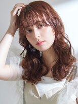 ラフィス ヘアー ポンテ 船橋店(La fith hair ponte)&nbsp;【La fith】ルーズ巻き×キャラメルブラウン×大人可愛い