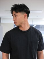 クラスコウベ 三宮店(Krass kobe)&nbsp;ニュアンスパーマテーパーフェード【宮尾ウィルヘルム】