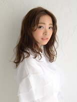 アース 上野店(HAIR&MAKE EARTH) 愛されスタイル定番☆ふんわりセミディ【EARTH上野】