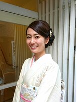 矢島美容室 荻窪店&nbsp;《着物》写真写りバッチリ☆艶のある上品なアップスタイル