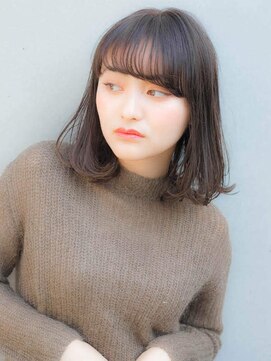 ルティア(Lutia) シースルーバング 似合わせカット エアリー