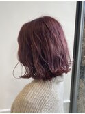色持ち良いカシスピンク　ブリーチ一回必須！！　　＃池袋駅