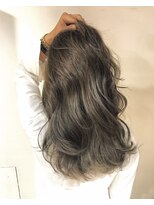 ヘアーワークス ヘルム 渋谷店(HAIR WORKS HELM)&nbsp;【HELM渋谷】オリーブグレーカラー