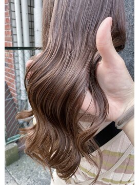 シェノン 梅田(CHAINON) 20代30代40代小顔カット×モンブランラテカラー