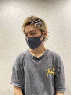 サク(Sac.) sac.みつよ　メンズショートウルフ