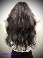 バトヘアー 渋谷本店(bat hair) パープルアッシュ