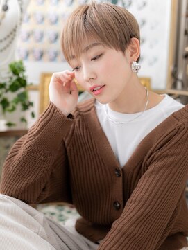 カバーヘア イヴ 戸頭店(COVER HAIR EVE) 小顔マッシュショート外国人風インナーカラーc5戸頭20代30代40代