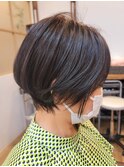 大人丸みショート  20代30代40代50代