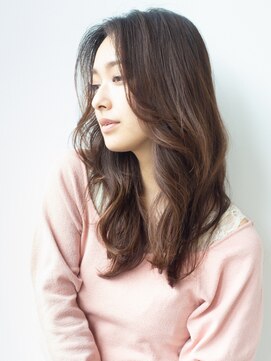 アフロート 武蔵小杉(AFLOAT) 20代30代40代 大人かわいい前髪長めロングレイヤー