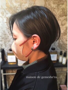 メゾン ドゥ ジェメシェラ(Maison de gemeshe'ra) 絹髪　艶髪　gemeshe'ra誘惑Mimosa bob