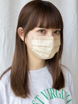 アフロート ギンザ(AFLOAT GINZA) 【白川】20代30代40代ぱっつん前髪ネイビーグレー23.5.26