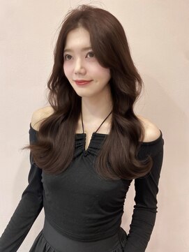 ボタン シブヤ(VOTAN SHIBUYA) ブラウン/韓国ヘア/渋谷/レイヤー/顔まわり