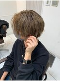メンズブリーチオンカラー