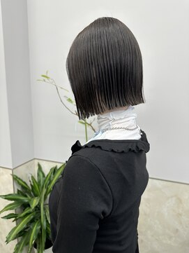 サンド 鹿児島中央(sand) ボブ　韓国ボブ　タッセルボブ　切りっぱなしボブ　似合わせ