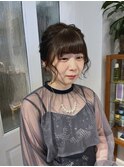 ボブアレンジ/ボブアップアレンジ/シニヨンアレンジ