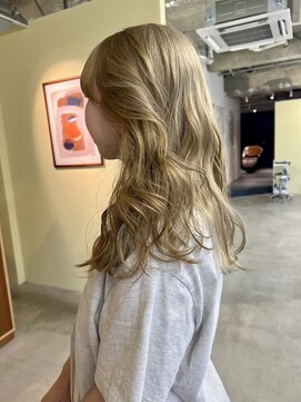 スペシャルオオサカ 難波店(Special OSAKA) 【Special OSAKA】ブリーチカラーベージュ