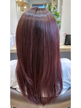 コノア スパーク(Conoah spark) ハイライト/カシスピンク/ロング