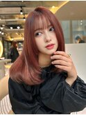 イメチェンヘアスタイル美髪のススメワイドバングブルーブラック