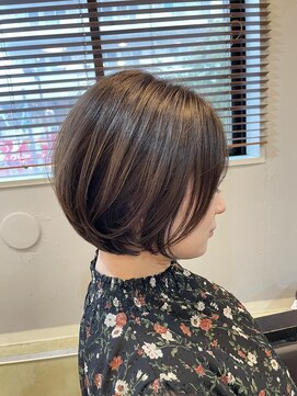 シャワ(CHAWA) 大人ナチュラルショートボブ20代30代40代50代オススメ