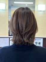 アントワープトーキョー(antwerp TOKYO)&nbsp;か30代40代50代外ハネボブレイヤー髪質改善酸性ストレート