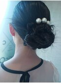 カチモリヘアー   お団子ヘア