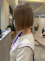 ココ なかもず店(COCO)&nbsp;レイヤーカット/ボブ/髪質改善/小顔/ココアベージュ