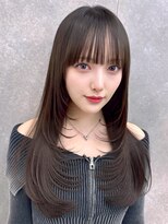 クム(kumu)&nbsp;【kumu】ロングレイヤー/顔周りカット/栄/名古屋
