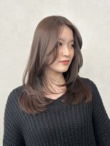 クム 横浜(qumu) 【qumu MARIKO】レイヤーカット×透明感カラー