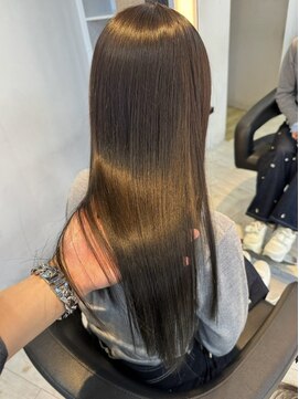 インク サカエ(inq sakae) 髪質改善/カラーエステ/透明感/オリーブベージュ