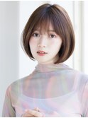 ボブ ボブカット ボブヘア ミニボブ レイヤーボブ　切りっぱなし