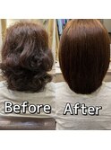 美髪ストレート（縮毛矯正）