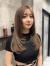 【ハイトーン専用ケア付き】ダブルカラー＋カット＋3step集中トリートメント