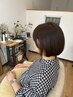 似合わせカット+カラー+システムTR+marbb
