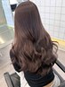 カット+ブリーチなしダブルカラー（アディクシーカラー）￥16000