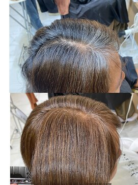 カーサ 西大寺南ロータリー店(casa) 白髪ぼかしハイライト