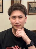 ツーブロックショート　大宮