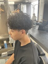 リプレイ 草津店(RIPLAY)&nbsp;サーフカール/スパイキーショート/ブルーブラック/草津