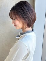 アフロート ルヴア(AFLOAT RUVUA) みね似合わせでかわいいショートボブに!30代40代50代前下がり
