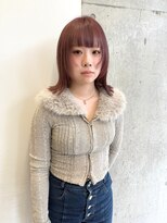 サンクプロジェクト(cinq PROJECT)&nbsp;ダメージレスなブリーチカラーで作るブラウンカラー