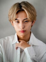 ノエル 池袋店(noel)&nbsp;フェザーショート/センターパート/ミルクティー/ニュアンス